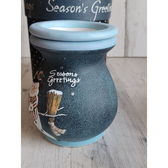 Lang Frosty greetings Melting Pot 2005 Xmas Decor Snowman - Picture 3 of 10